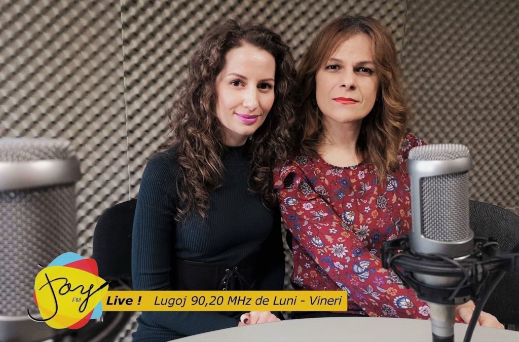 Adelina Tomescu la Radio Lugoj