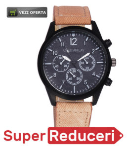 Ceas Clasic Negru Cristian Lay 