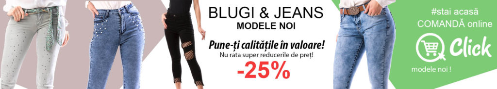Blugi si jeans femei si copii oferte Magazin Big Mag