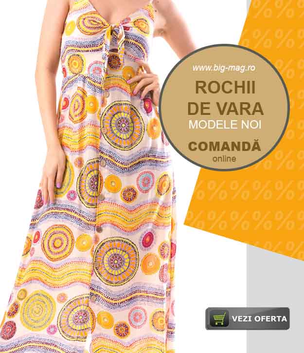 Rochii elegante de Vara Magazin Big Mag