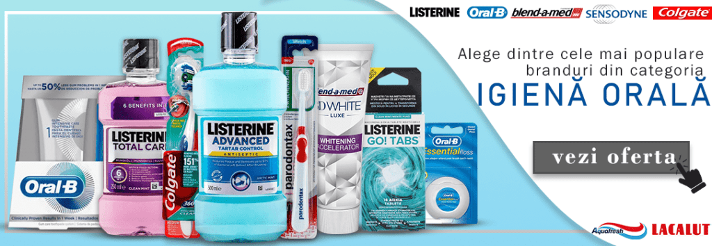 Ingrijire orala Apa de Gura, Pasta de dinti Magazin Big Mag