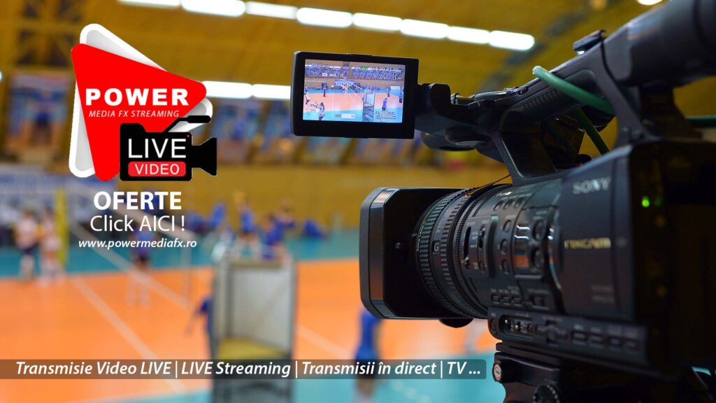 Servicii Transmisie Live video Youtube sau Facebook