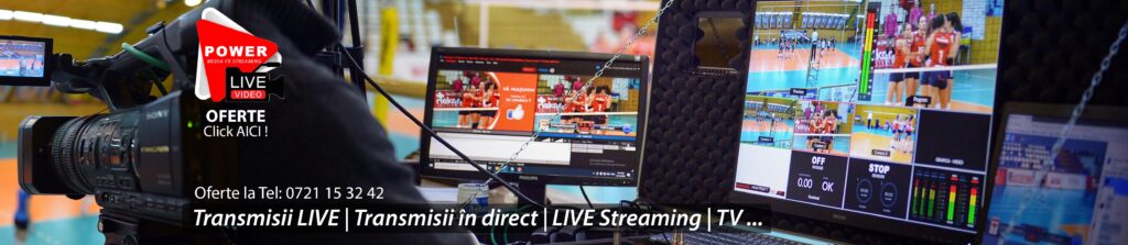 Oferte Transmisie Live streaming online Evenimente