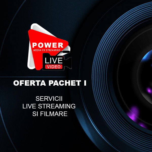oferta pachet live strem video